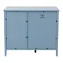 CÔMODA 3 GAVETAS/1 PORTA 93 CM X 53 CM BOUQUET XODÓ - BLEU CENDRÉ/MULTICOR - Foto 10