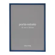 PORTA-RETRATO 15 CM X 20 CM MINIMALIST - AZUL COBALTO - Foto 1