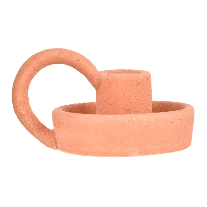 CASTIÇAL PORTO SERENO 6 CM - TERRACOTA - Foto 4