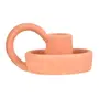 CASTIÇAL PORTO SERENO 6 CM - TERRACOTA - Foto 4