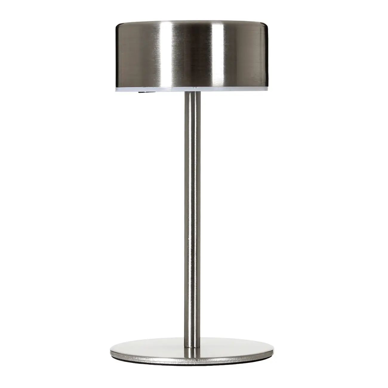 LUMINÁRIA DE MESA LED RECARREGÁVEL LYRA - PRATA - Foto 1