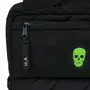 NÉCESSAIRE PARA VIAGEM CAVEIRA - PRETO/VERDE FLUOR - Foto 10