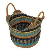 CESTO 35 CM X 29 CM X 29 CM APURÍMAC - FIBRA CLARA/MULTICOR - Foto 4