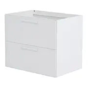 ARMÁRIO DE COZINHA INFERIOR 80 CM 1 GAVETA/1 PORTA BASCULANTE PRÁTICA - BRANCO - Foto 12