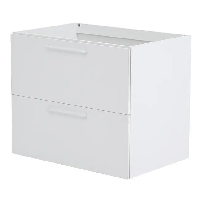 ARMÁRIO DE COZINHA INFERIOR 80 CM 1 GAVETA/1 PORTA BASCULANTE PRÁTICA - BRANCO - Foto 12