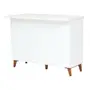 BALCÃO 2 PORTAS DE CORRER 1,20 M X 60 CM LIN - BRANCO/NOZES - Foto 8