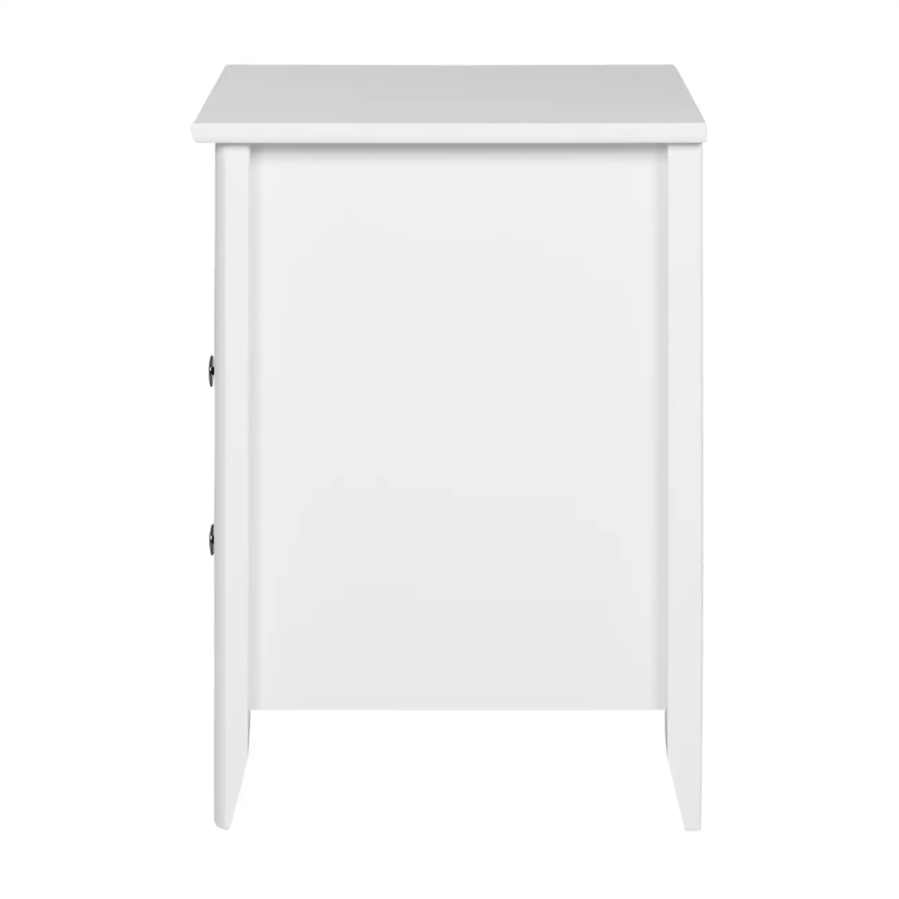 MESA DE CABECEIRA 2 GAVETAS DEVON - BRANCO - Foto 4