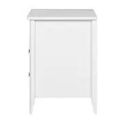 MESA DE CABECEIRA 2 GAVETAS DEVON - BRANCO - Foto 4