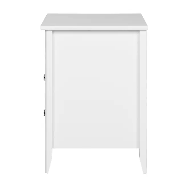 MESA DE CABECEIRA 2 GAVETAS DEVON - BRANCO - Foto 4