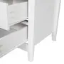 MESA DE CABECEIRA 2 GAVETAS DEVON - BRANCO - Foto 6