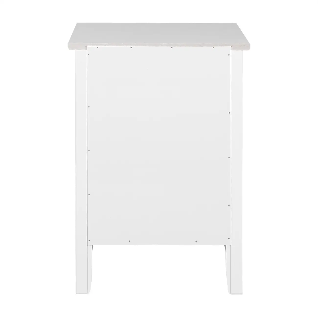 MESA DE CABECEIRA 2 GAVETAS DEVON - BRANCO - Foto 8