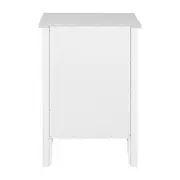 MESA DE CABECEIRA 2 GAVETAS DEVON - BRANCO - Foto 8