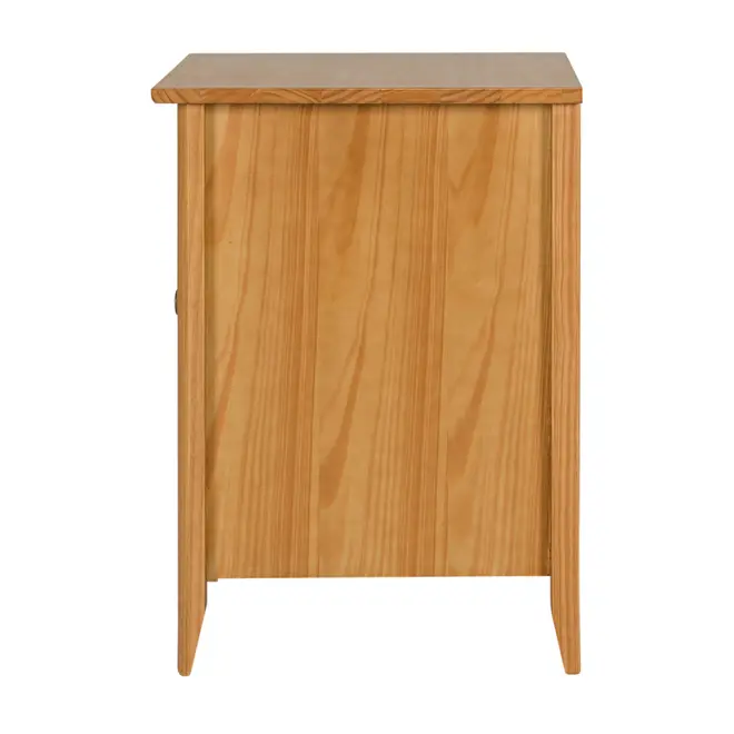 MESA DE CABECEIRA 2 GAVETAS DEVON - AMÊNDOA - Foto 4