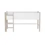 PIN PLAY CAMA SOLTEIRO COM ESCADA 78 CM - BRANCO/NATURAL WASHED - Foto 1
