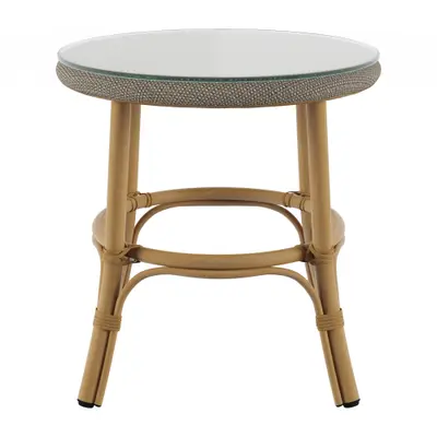 MESA LATERAL REDONDA 48 CM BISTRÔ
