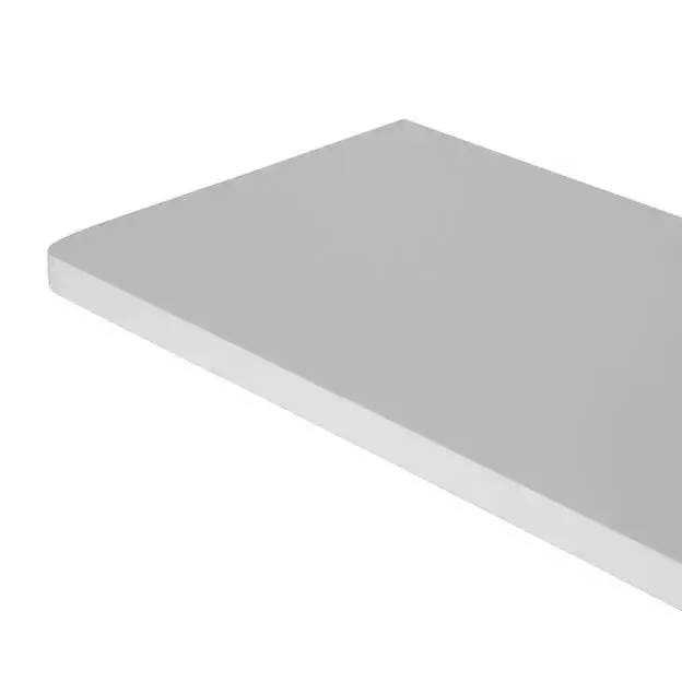 PRATELEIRA 6,5 CM X 1 M X 20 CM ALENTO - BRANCO/AMÊNDOA - Foto 3