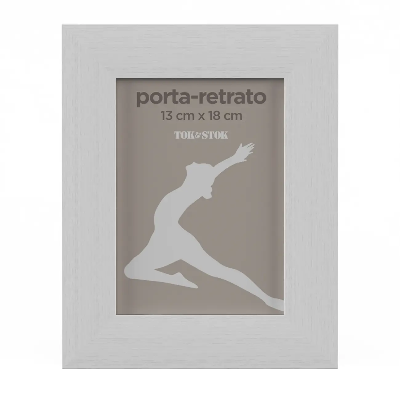 PORTA-RETRATO 13 CM X 18 CM SONNET - BRANCO PROVENCE - Foto 1