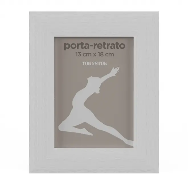PORTA-RETRATO 13 CM X 18 CM SONNET - BRANCO PROVENCE - Foto 1