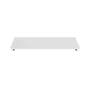 TAMPO DE MESA MADEIRA 1,30 M X 75 CM METRIC - BRANCO - Foto 1