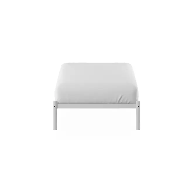CAMA DE SOLTEIRO 88 CM FLAT - BRANCO - Foto 2