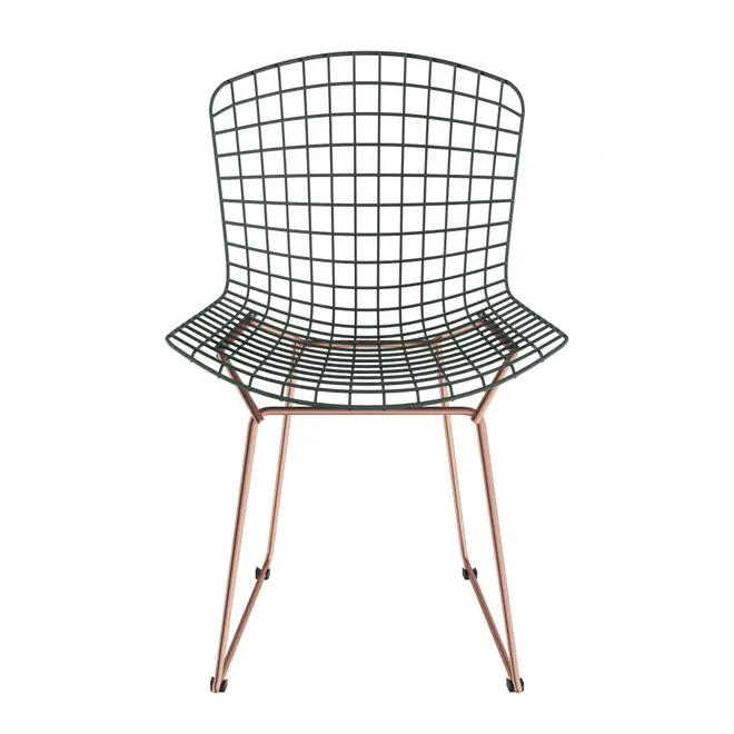 CADEIRA BERTOIA - COBRE/MALAQUITA - Foto 2