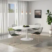 CADEIRA BERTOIA - COBRE/MALAQUITA - Foto 6