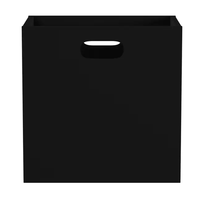 CAIXA PARA ESTANTE 40 CM X 40 CM X 27 CM CÉLULA - PRETO - Foto 1