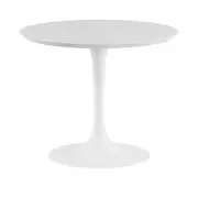 BASE DE MESA CENTRAL REDONDA FV 1,20 M TULIPE - BRANCO BRILHANTE - Foto 1