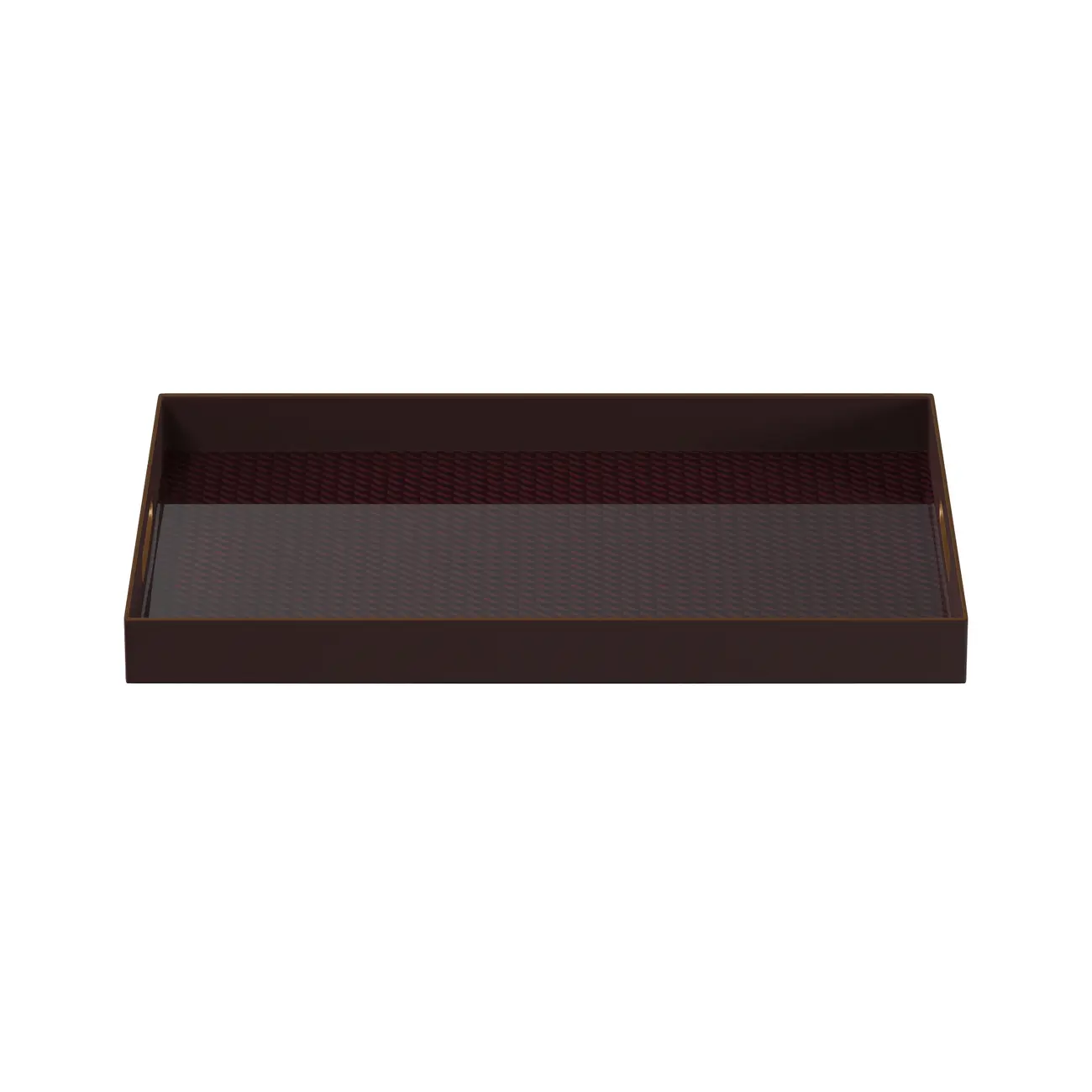 BANDEJA 48 CM X 35 CM SARTORIA - GARNET/COBRE - Foto 1