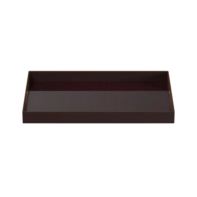 BANDEJA 48 CM X 35 CM SARTORIA - GARNET/COBRE - Foto 1