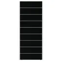 PRETO/ALUMÍNIO - PORTA DE CORRER CENTRAL PARA GUARDA-ROUPA FRIZ