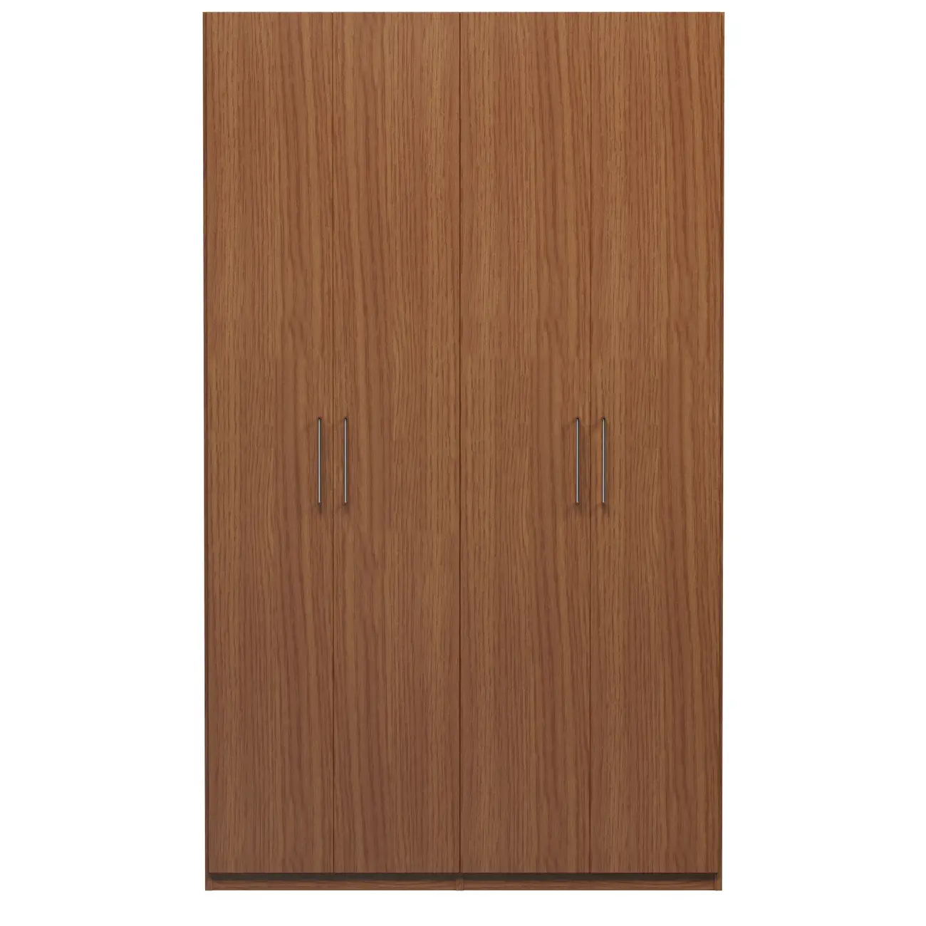 GUARDA-ROUPA 4 PORTAS/3 GAVETAS 35 MAXIMUS - FREIJÓ - Foto 1