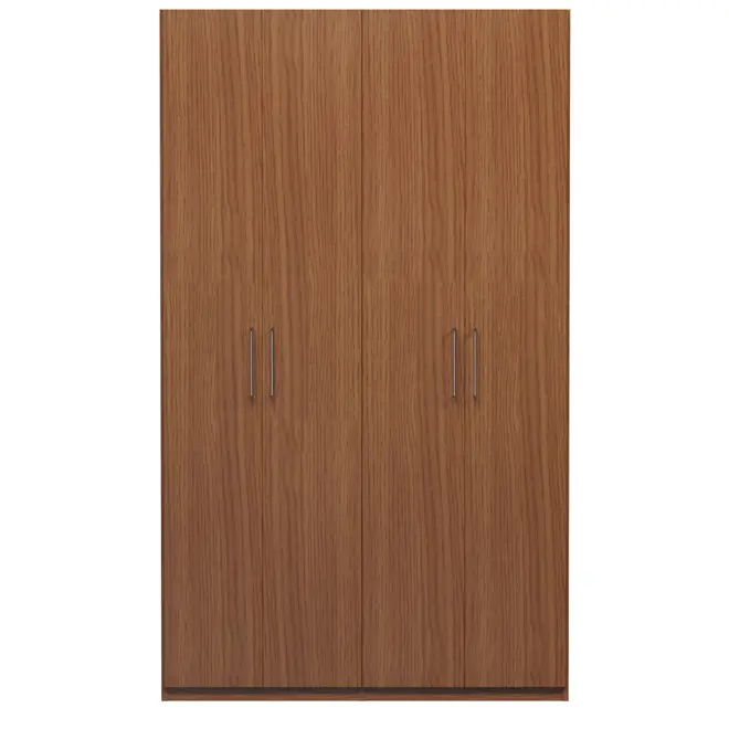 GUARDA-ROUPA 4 PORTAS/3 GAVETAS 35 MAXIMUS - FREIJÓ - Foto 1