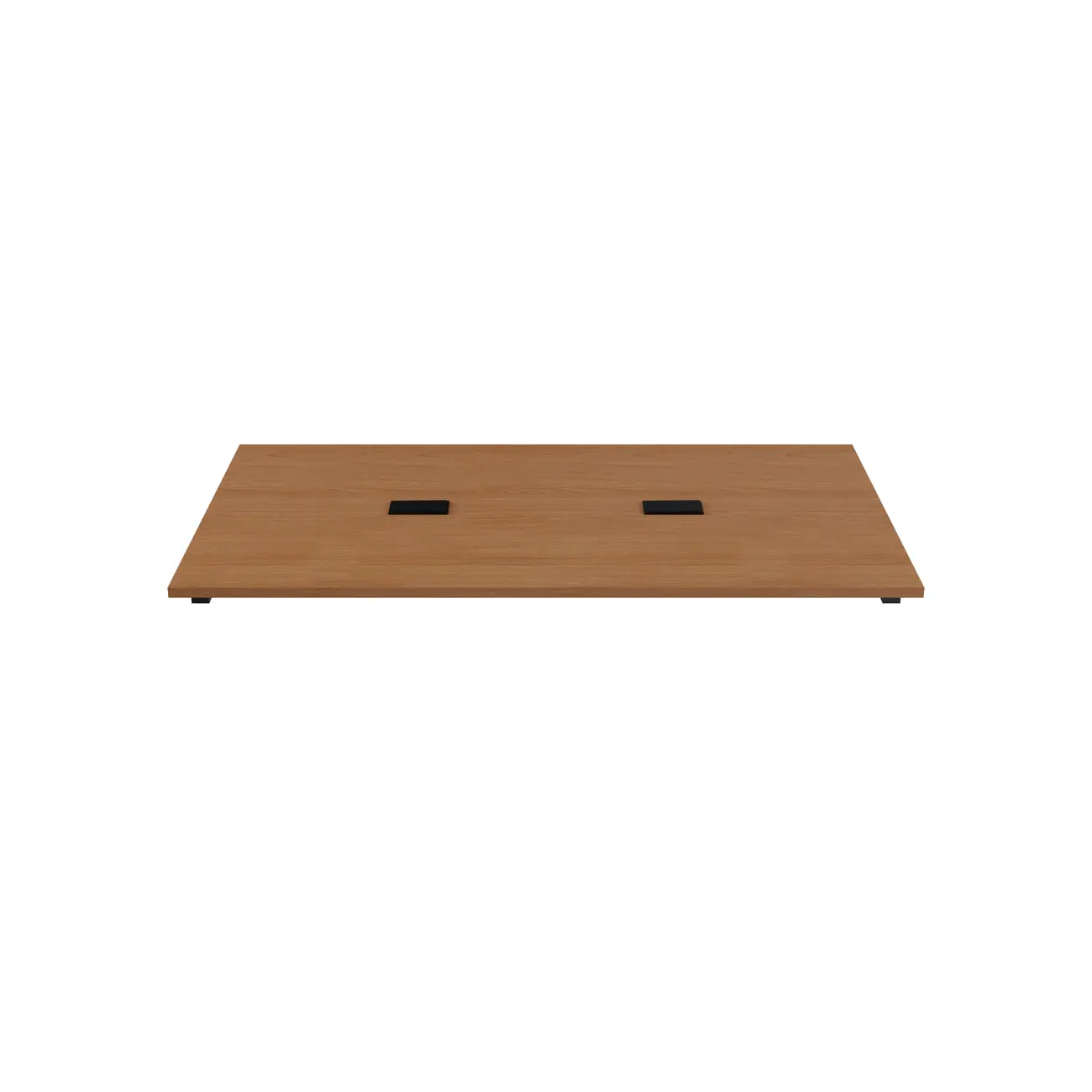 TAMPO DE MESA MADEIRA 1,20 M X 70 CM COM CAIXA DE CONECTIVIDADE METRIC - FREIJÓ - Foto 1