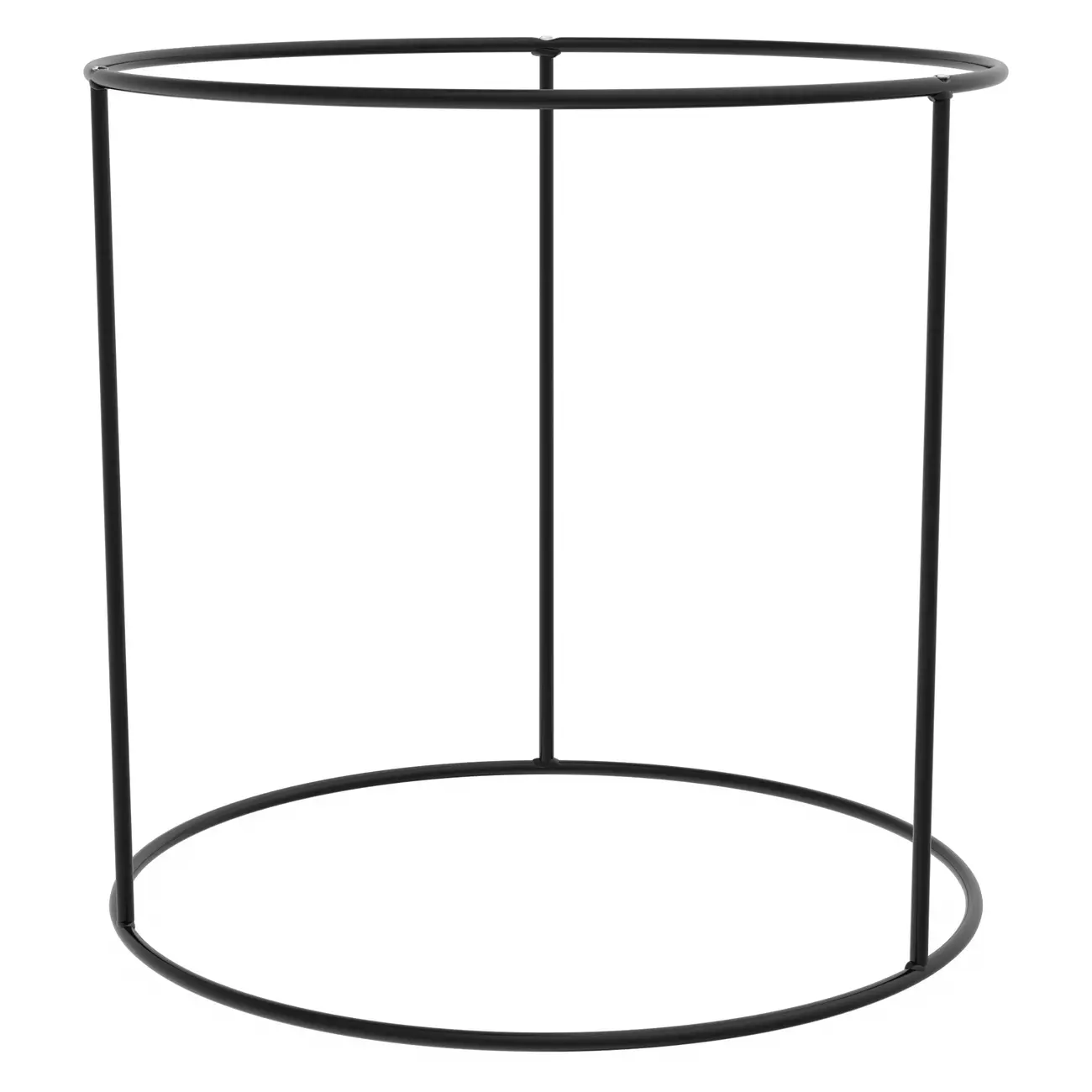 BASE DE MESA LATERAL REDONDA 50 CM PELICANO - PRETO - Foto 1