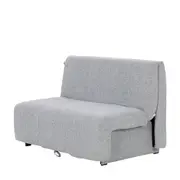 SOFÁ-CAMA 2 LUGARES BOYD - MESCLA CINZA CLARO - Foto 3