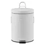 BRANCO - LIXEIRA COM PEDAL 5 L BOULEVARD