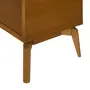 CÔMODA 4 GAVETAS 90 CM X 45 CM COM PALHINHA ARES - NOZES/FIBRA CLARA - Foto 6