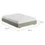 CAMA QUEEN 1,58 M SOX - BEGE - Foto 2