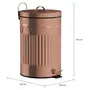 LIXEIRA COM PEDAL 12 L BOULEVARD - COBRE - Foto 2