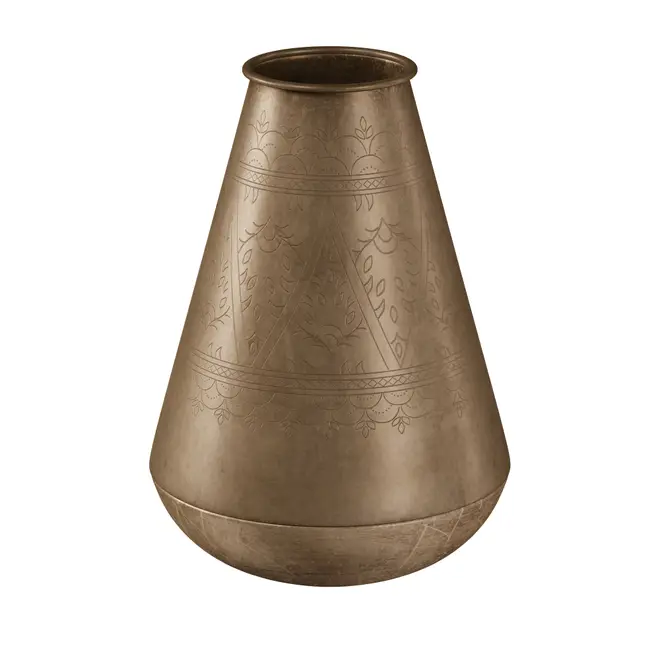 VASO 28 CM PROA - OURO VELHO - Foto 1