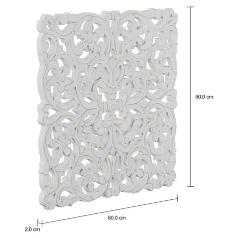 Imagem com medidas do produto ADORNO DE PAREDE DANS LA FENÊTRE