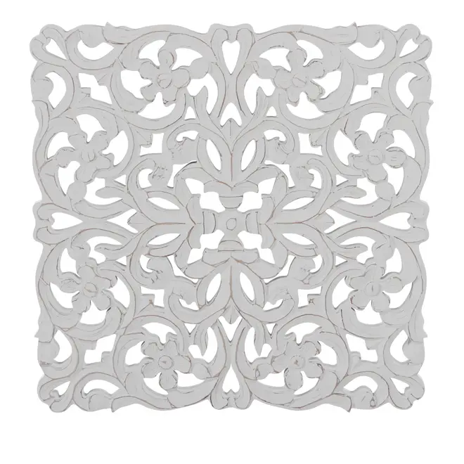 ADORNO DE PAREDE DANS LA FENÊTRE - BRANCO - Foto 1