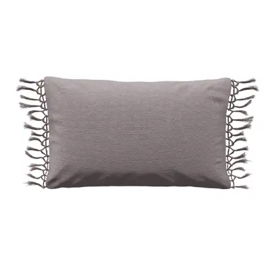 CAPA DE ALMOFADA 50 CM X 30 CM FRANGES