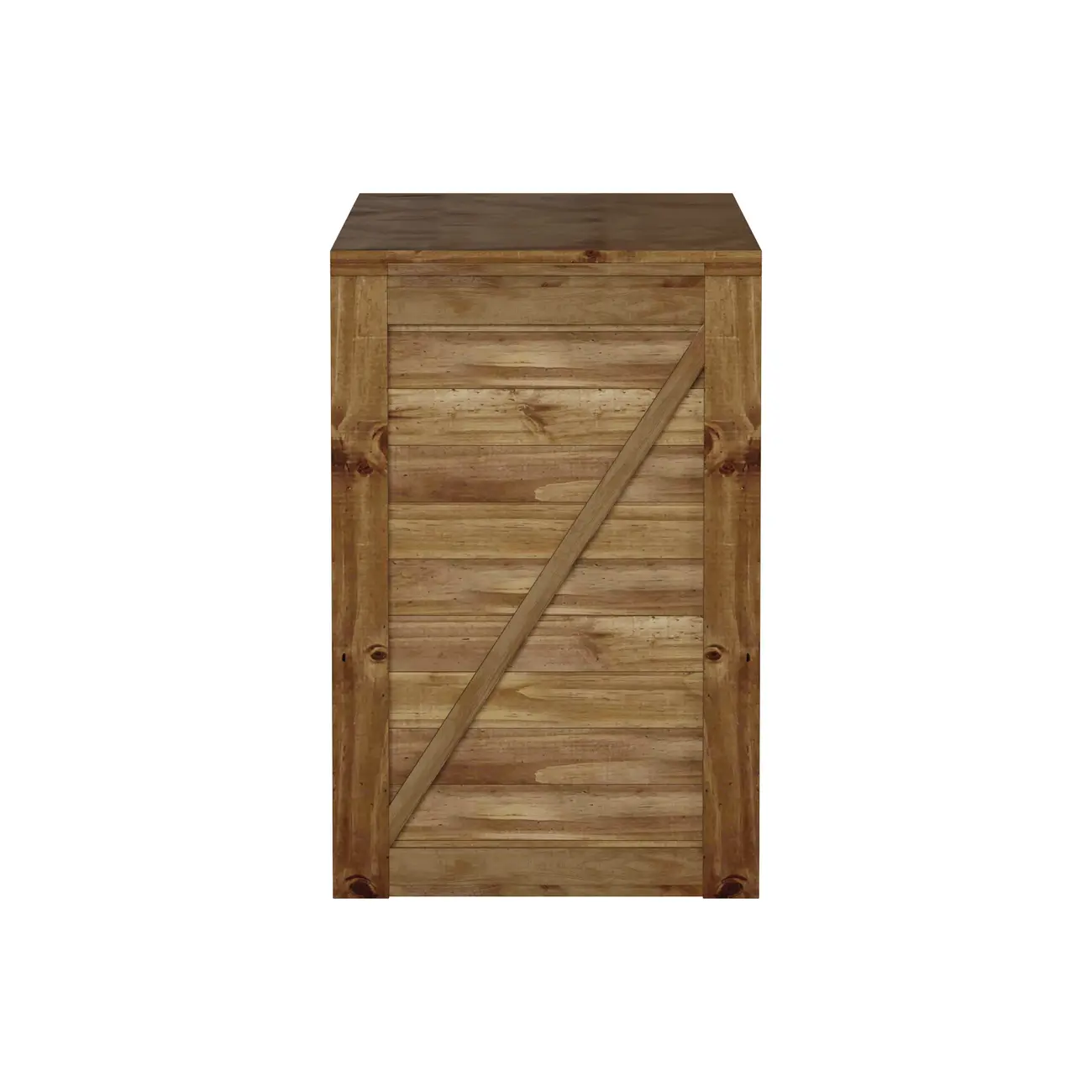 ESCRIVANINHA 1,15 M X 50 CM CRATES - ENCERADO CASTANHO - Foto 3