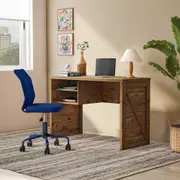 ESCRIVANINHA 1,15 M X 50 CM CRATES - ENCERADO CASTANHO - Foto 5