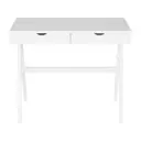 BRANCO - ESCRIVANINHA 2 GAVETAS 90 CM X 45 CM CRAB
