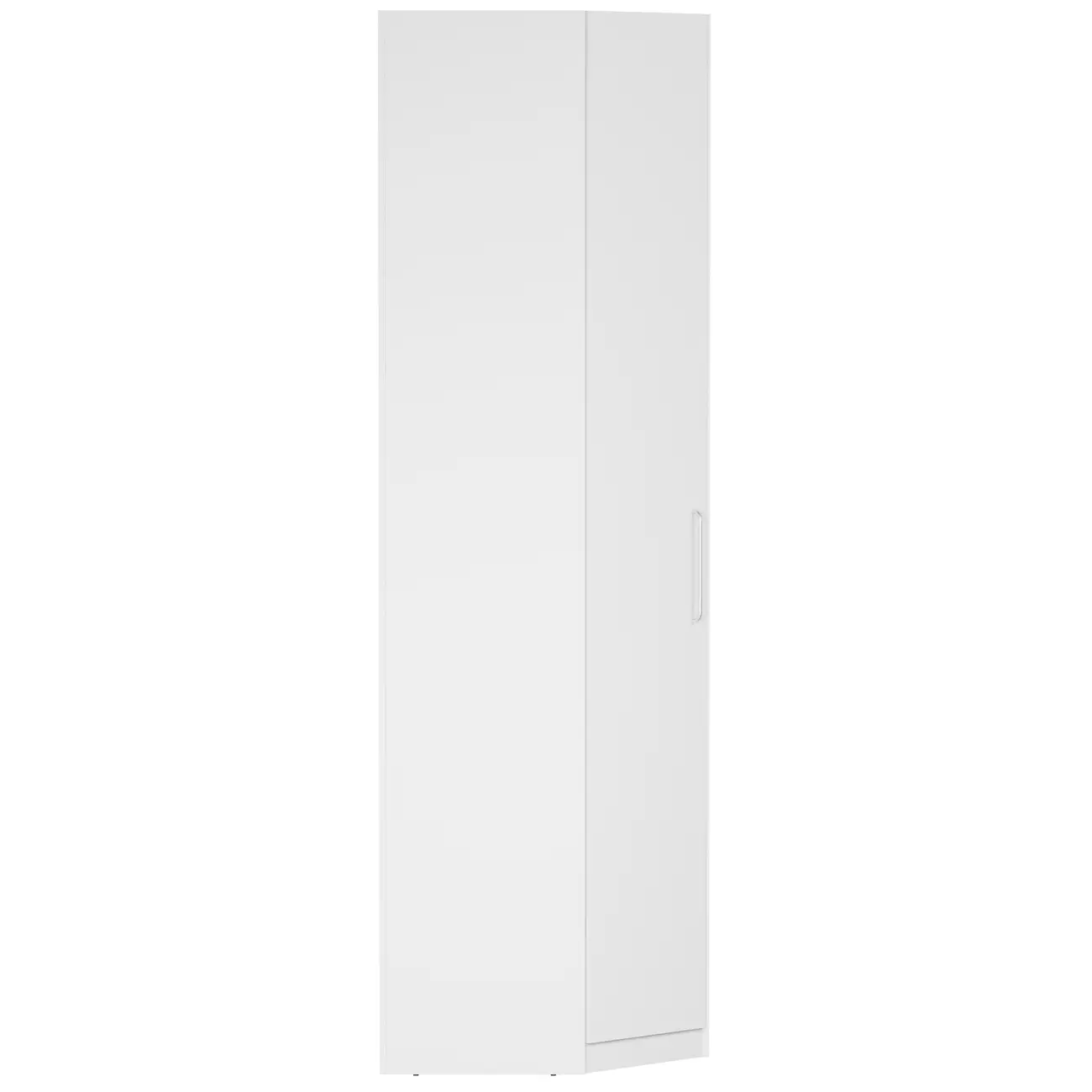 MAXIMUS GUARDA-ROUPA CANTO 1 PORTA - BRANCO - Foto 1