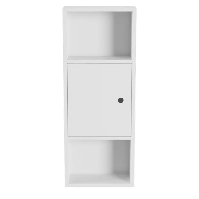 ARMÁRIO SUPERIOR 1 PORTA LIVA - BRANCO - Foto 1