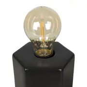LUMINÁRIA DE MESA MODERN-HEX - PRETO - Foto 3